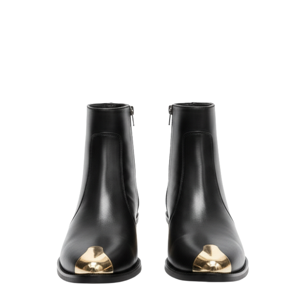 Royal Crest Golden Toe Ankle Boots