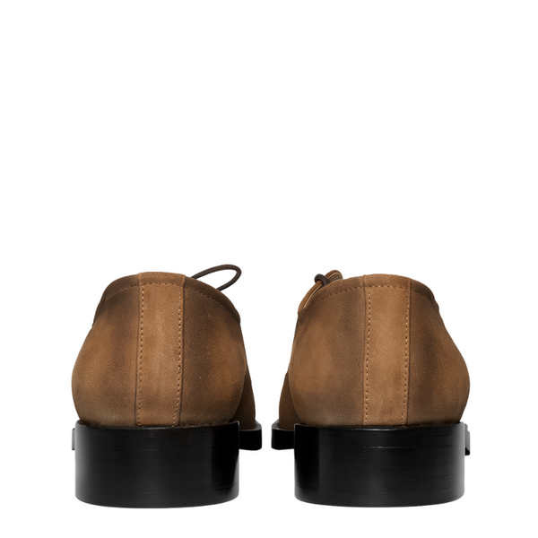 Mens Suede Leather Lace Up Derby Shoe
