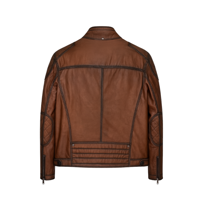 Italian Leather Premium Comfort Fit Men's Leather Jacket