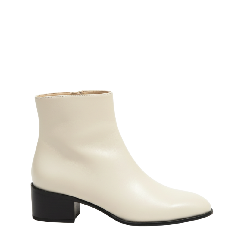 Luxe Aura Minimal Ankle Boots