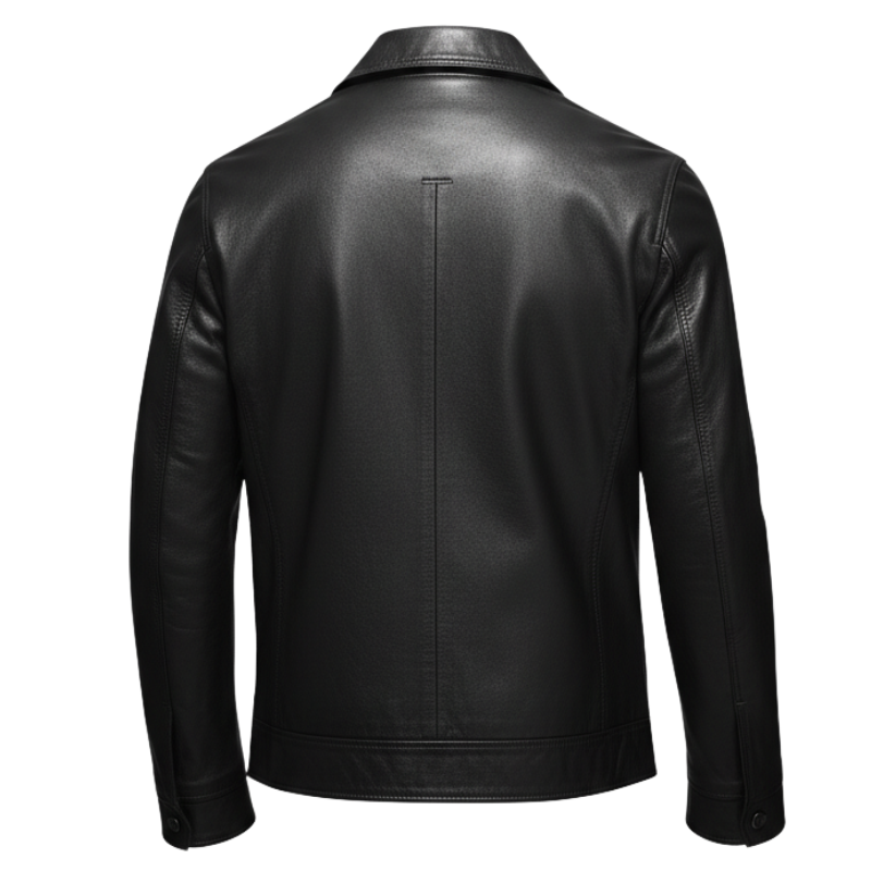 Men s Midnight Classic Leather Jacket