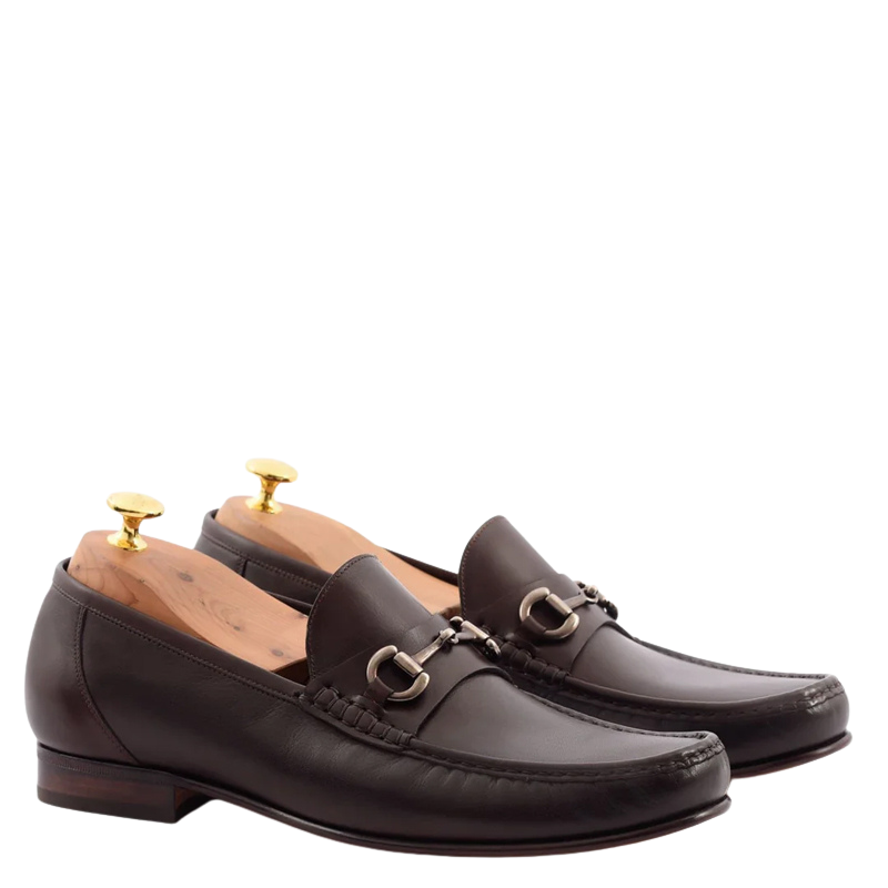 Men s Leather Burgundy Timeless Elegance Loafer