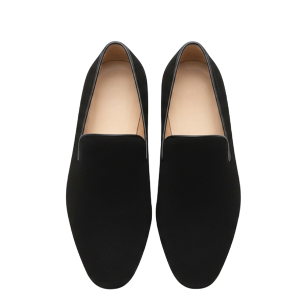 Midnight Royale Velvet Loafers