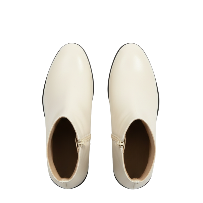 Luxe Aura Minimal Ankle Boots