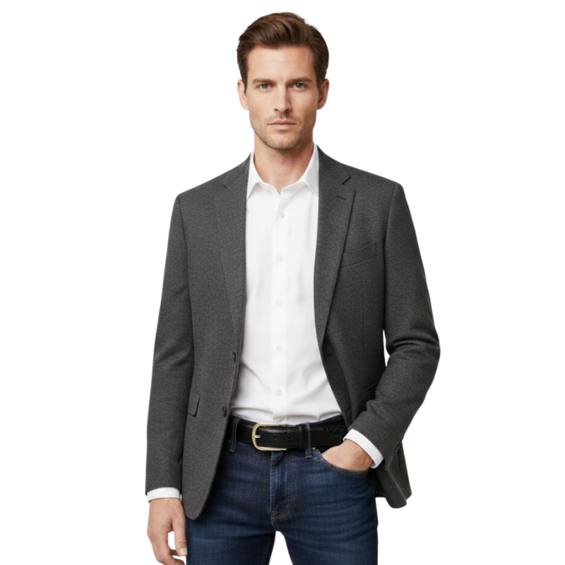 Midnight Script Gold Buckle Belt