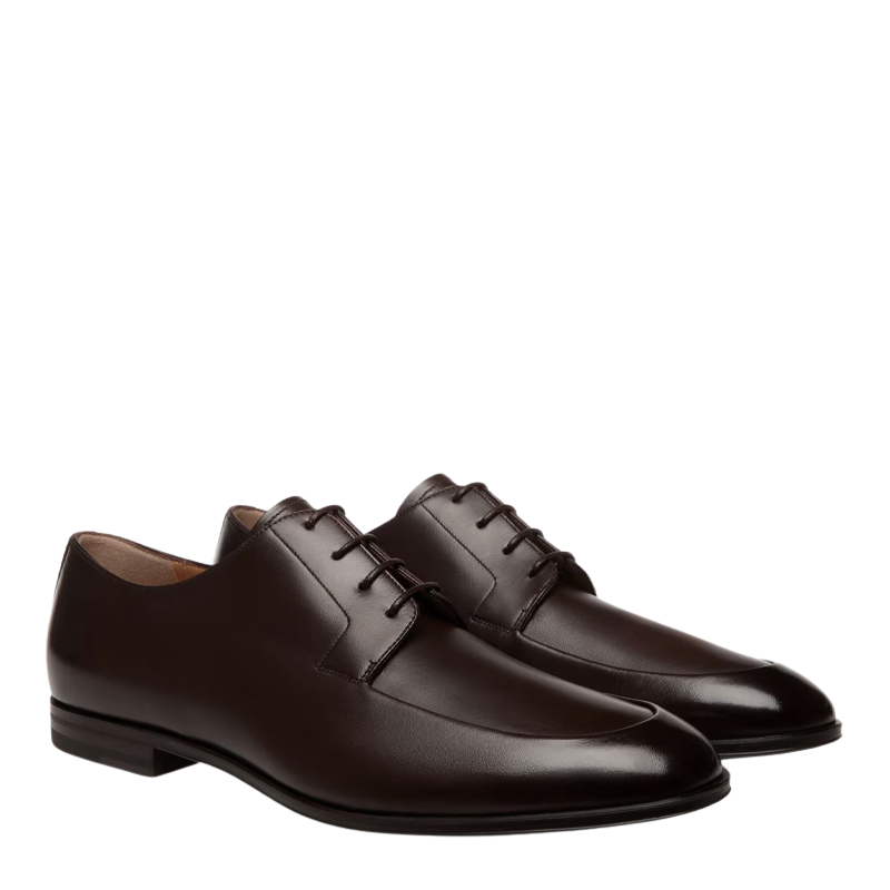 Men s Black Formal Lace Up Derby Shoe