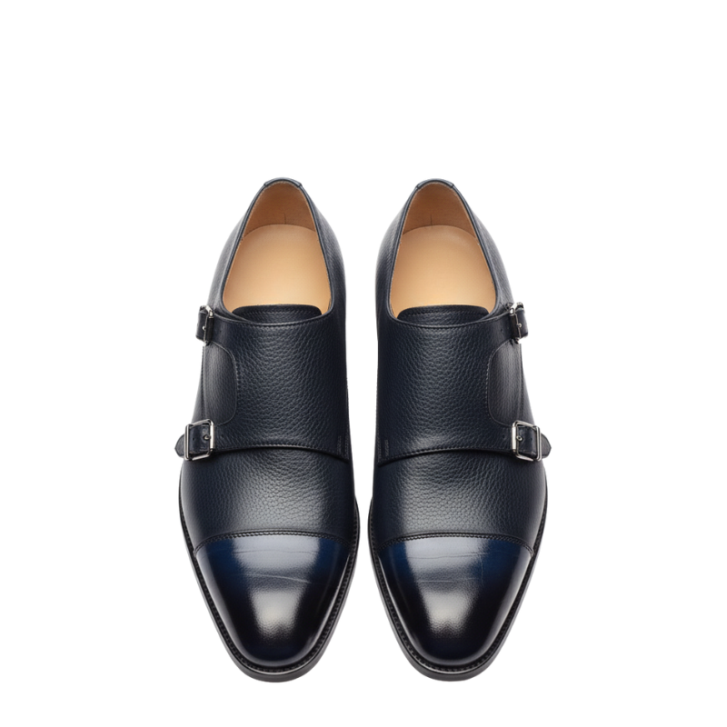 Imperial Crest Double Monk Strap – Luxe Edition