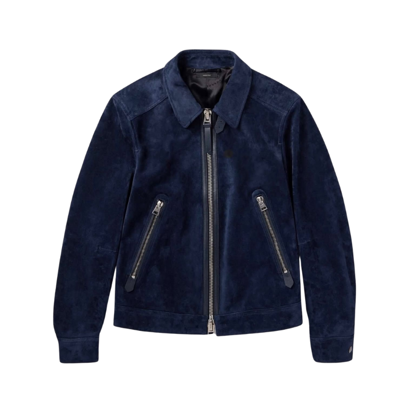 Italian Suede Moto Jacket