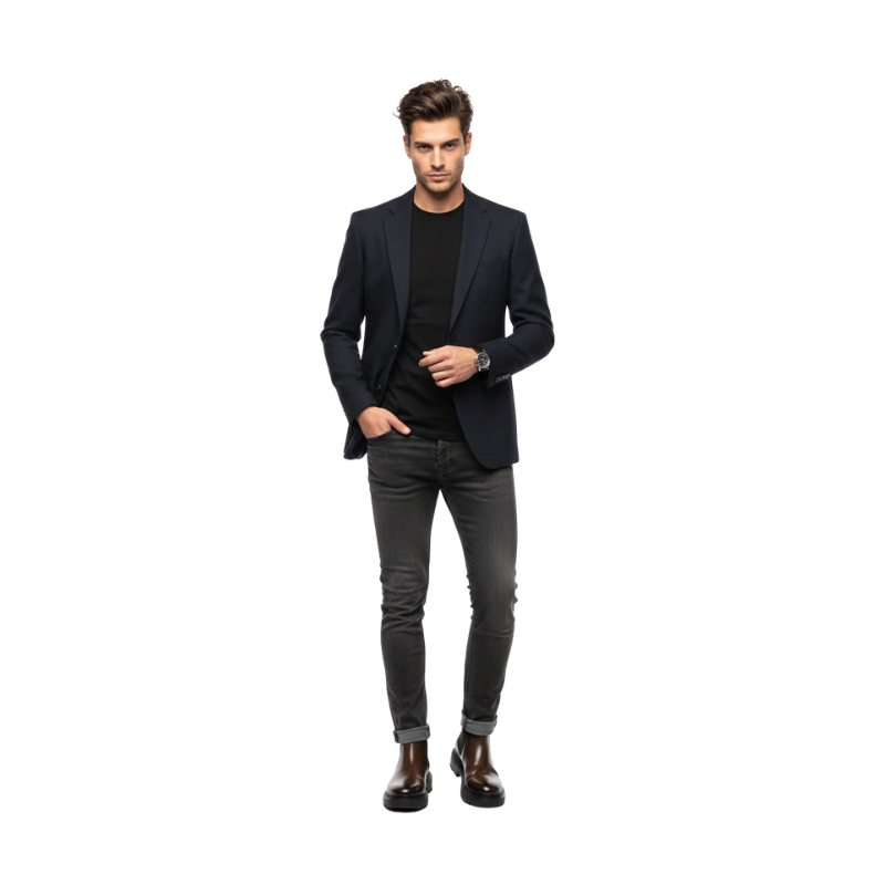 Luxury Titan Edge Chelsea Boots