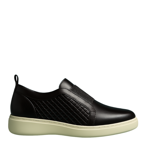 Croc-Embossed Slip-On Low-Top Shoe