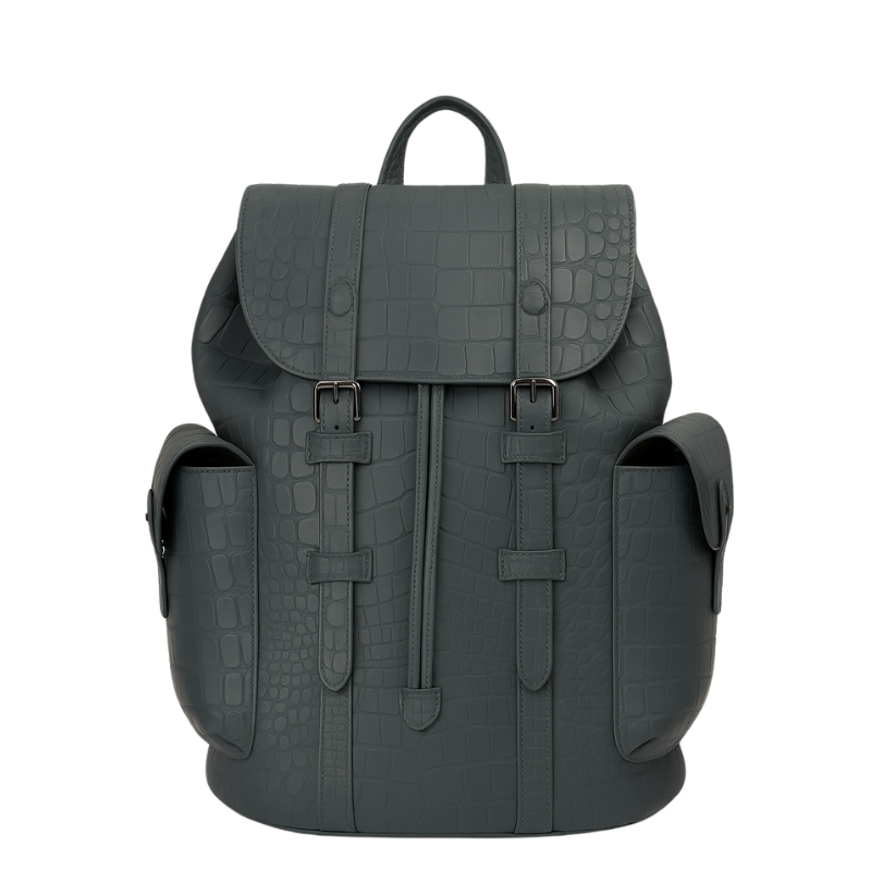 black textured leather backpack Luxury Textured Leather Backpack – Italian Shoes Company