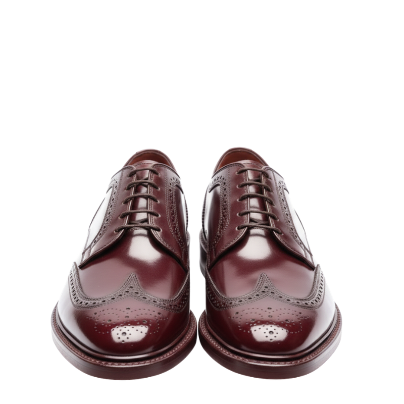 Royal Garnet Wingtip Oxfords