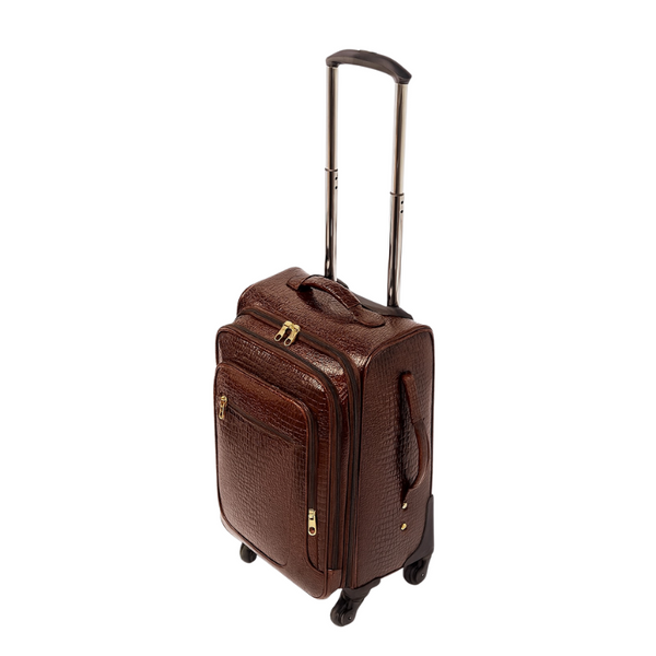 Stingray Italian Leather Trolley Case