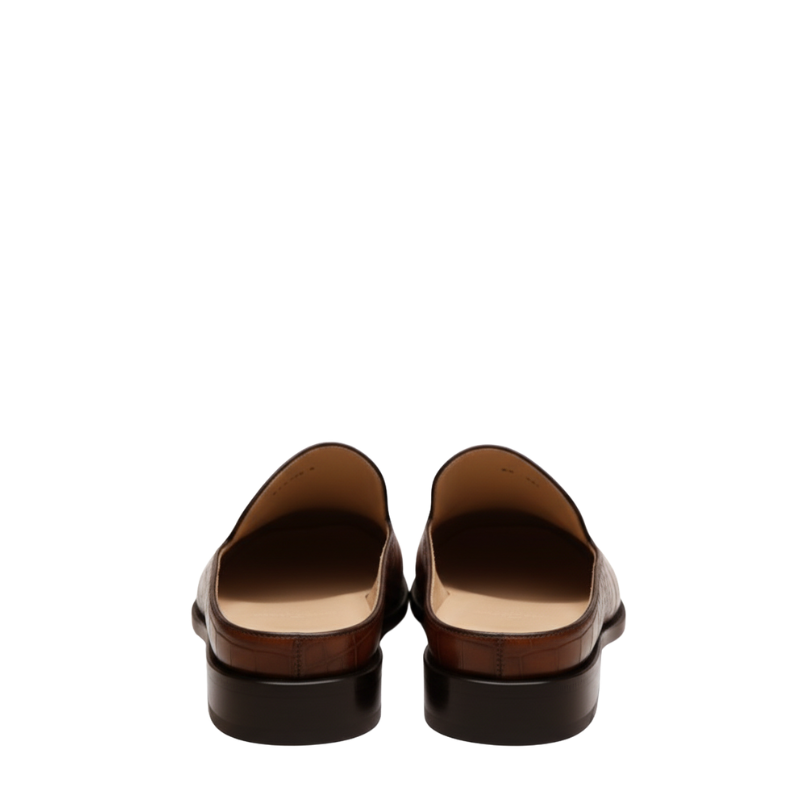 Cavalier Croc Slip-On Mules