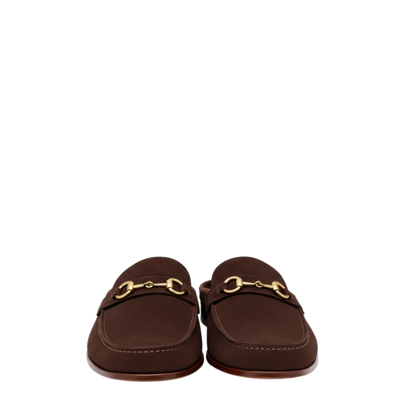 Royal Horsebit Leather Mules