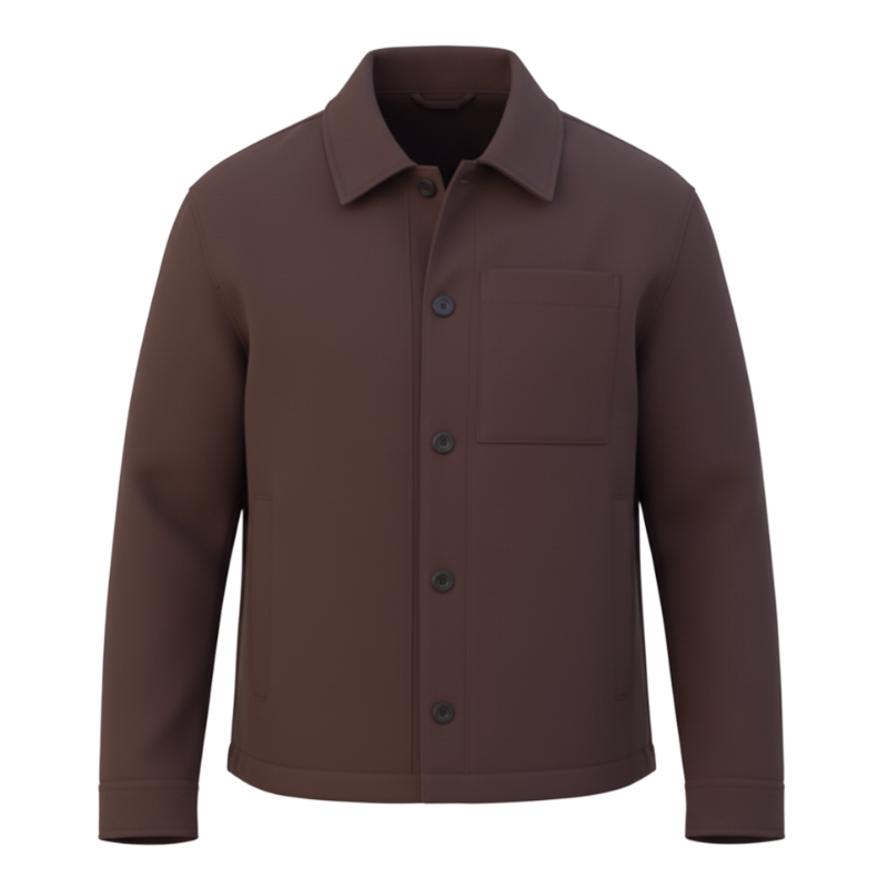 Auburn Crest Minimal Utility Jacket