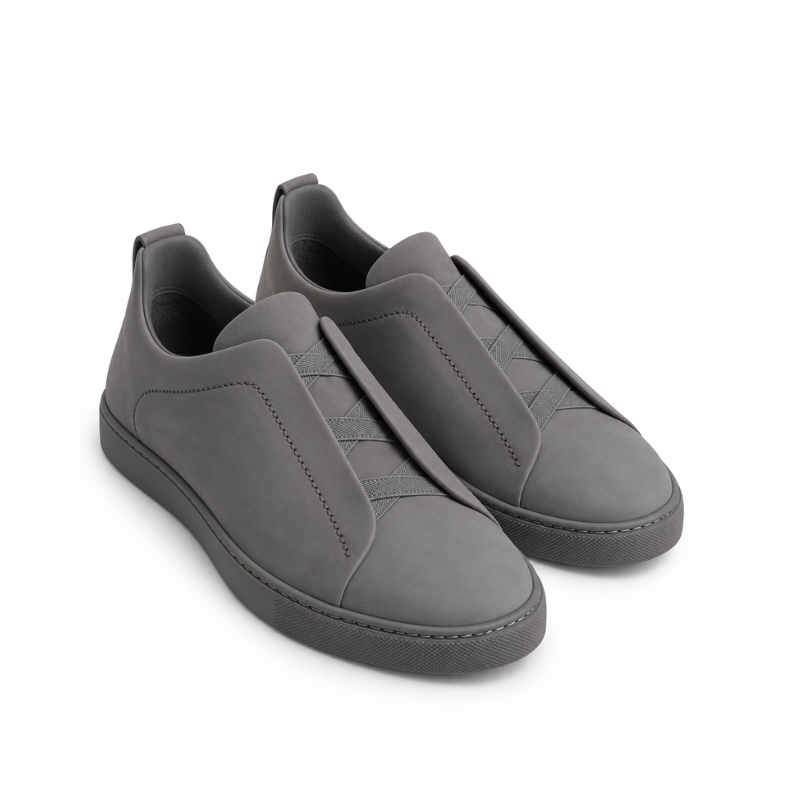Urban Flex Slip-On Triple Stitch Nubuck Sneakers