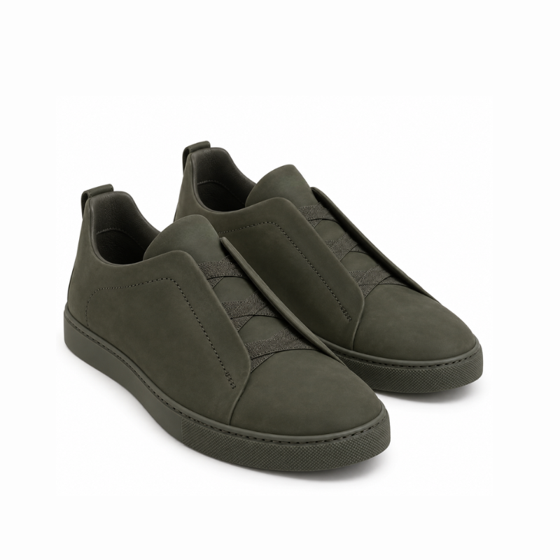 Urban Flex Slip-On Triple Stitch Nubuck Sneakers