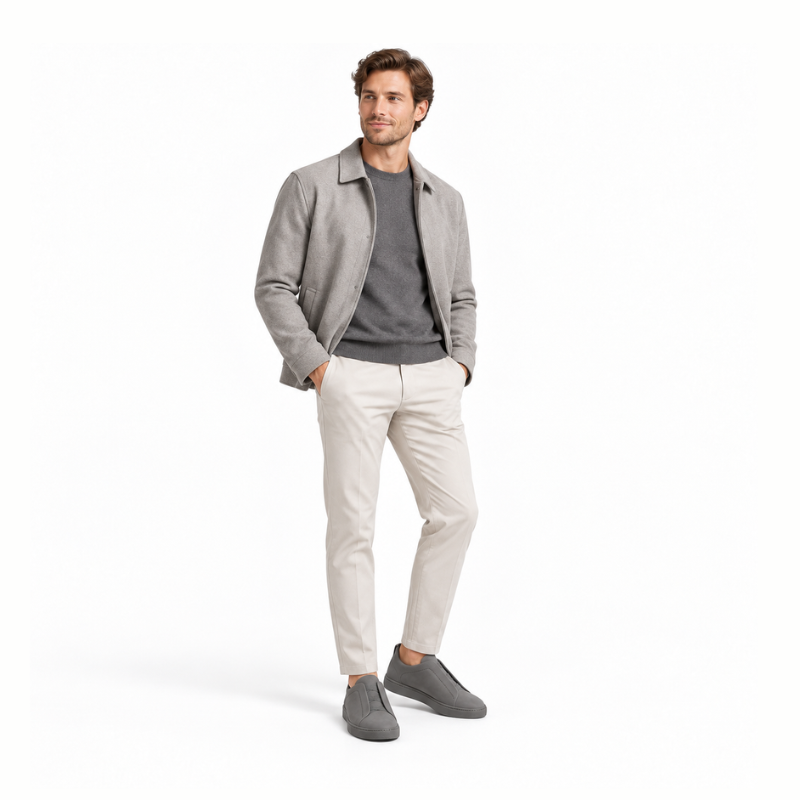 Urban Flex Slip-On Triple Stitch Nubuck Sneakers