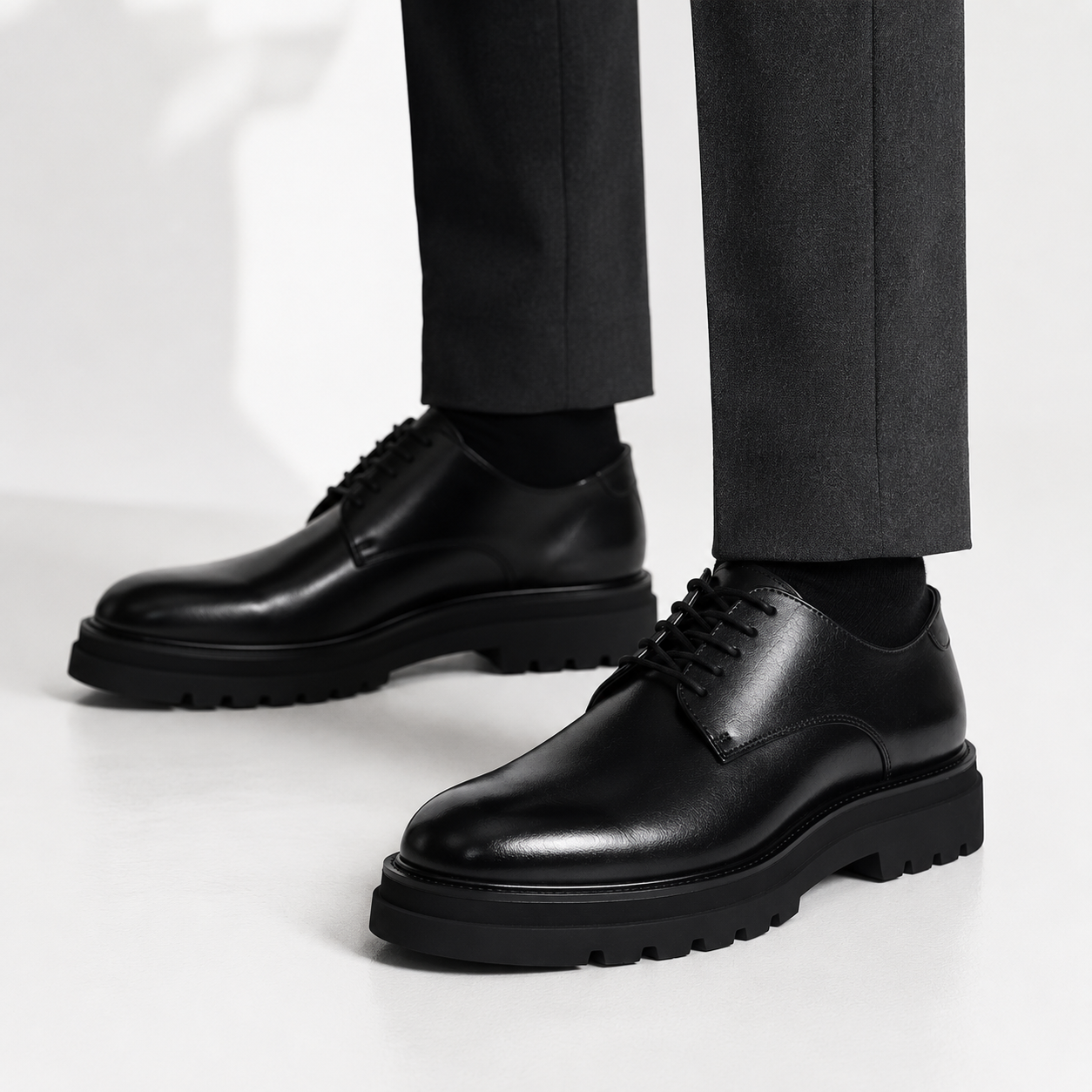 Urban Monarch Lug Sole Derby Shoes