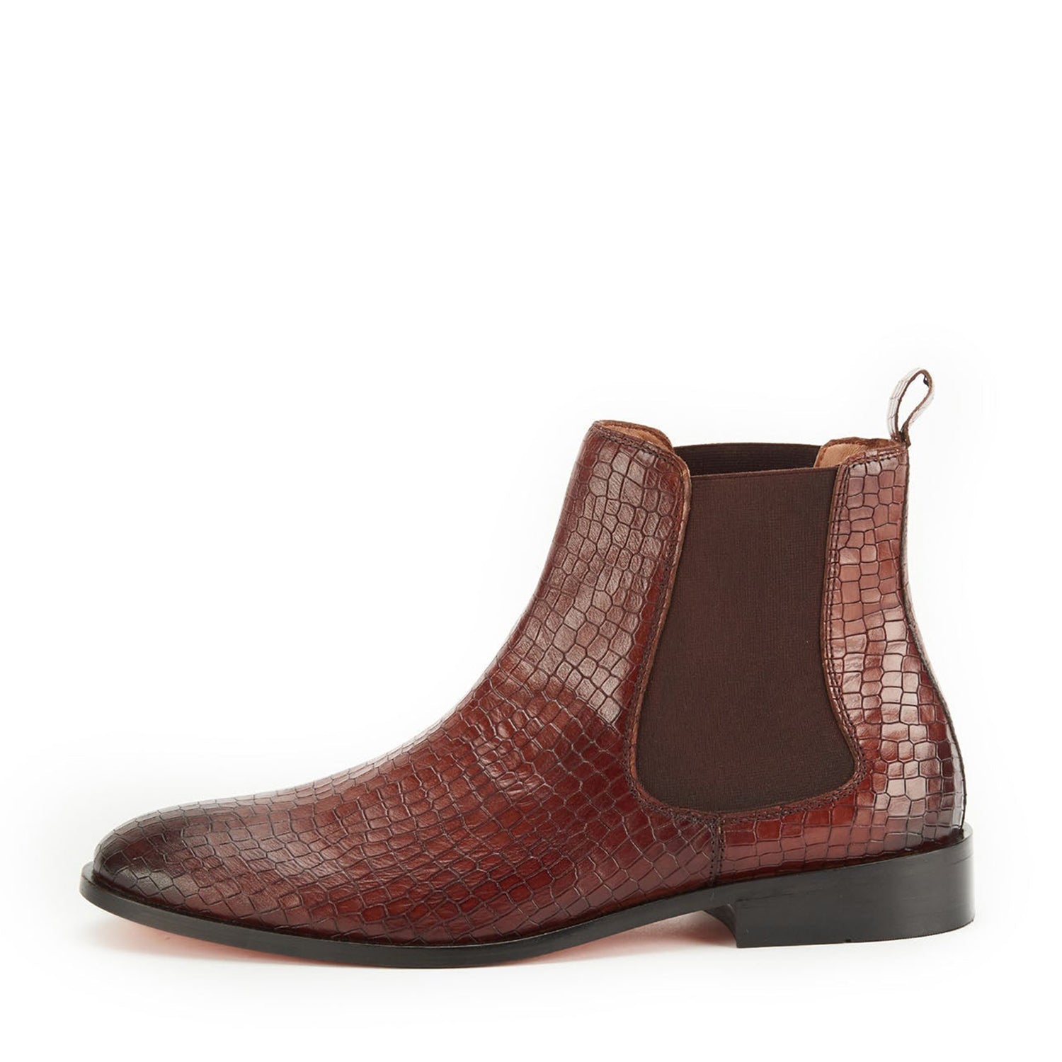Brown Croco Boots