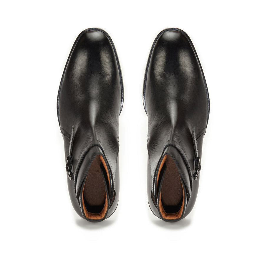 Jodhpuri Black Chukka Boots