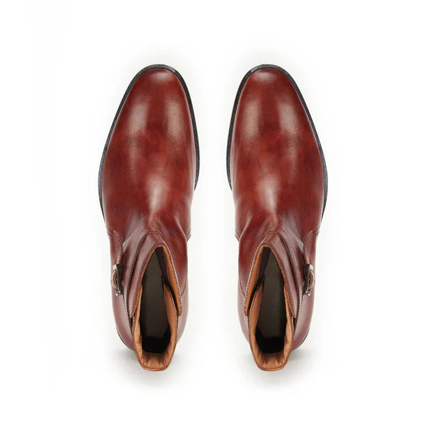 Jodhpuri Black Chukka Boots