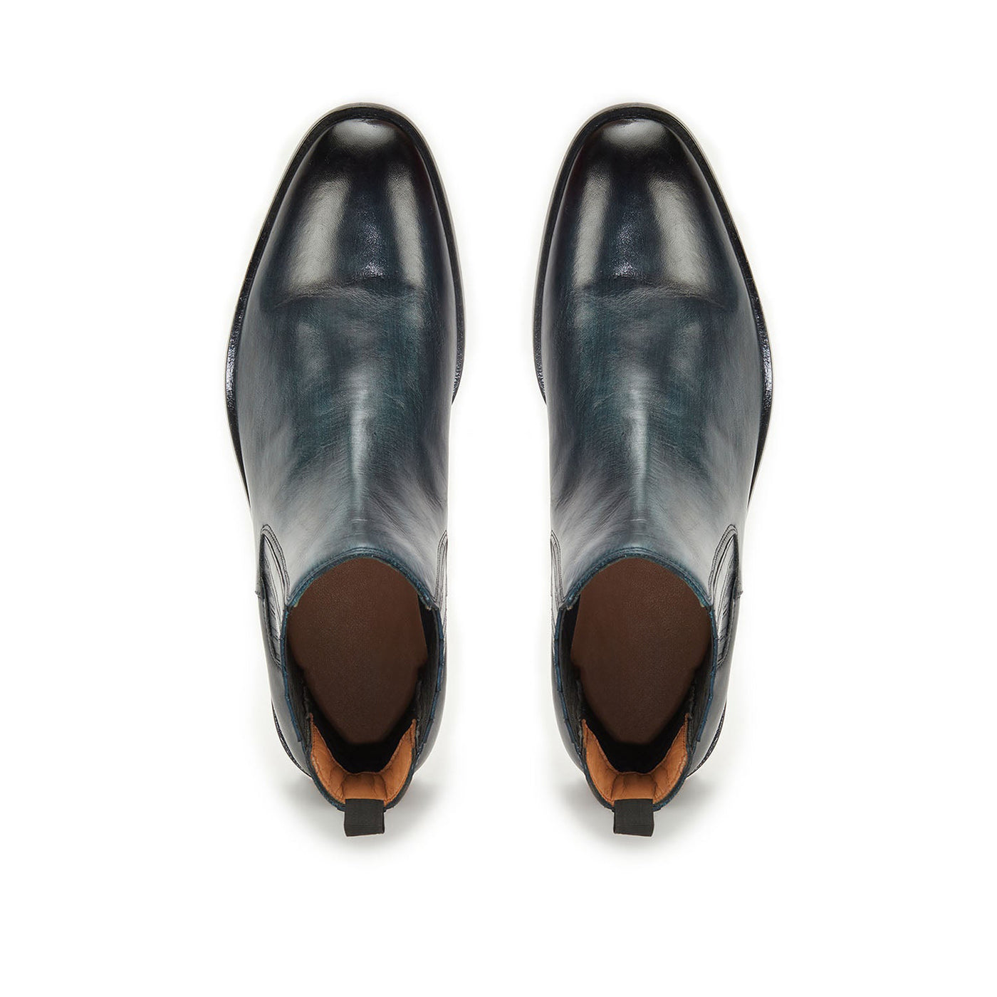Blue Chelsea Boots
