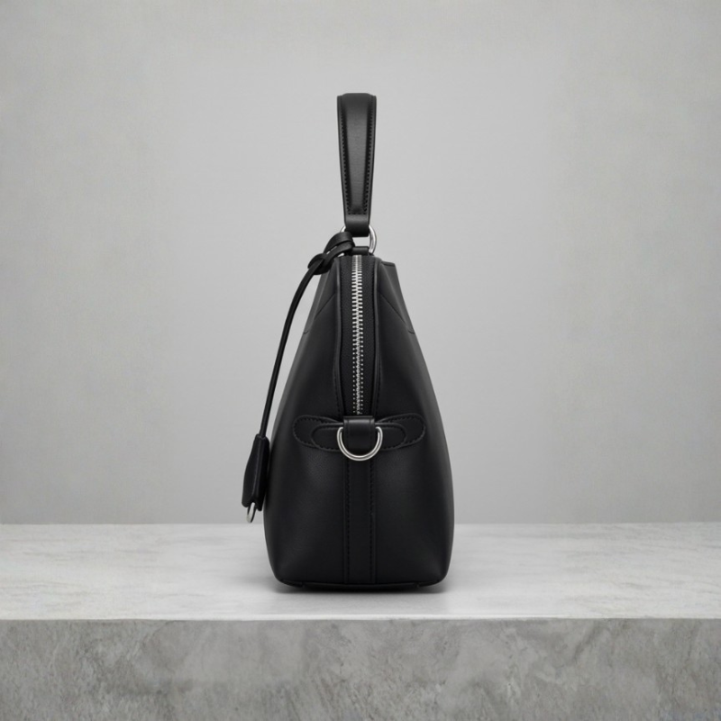 Valencia Curve Leather Luxury Handbag