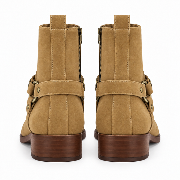 Valentino Chain-Accent Ankle Boots