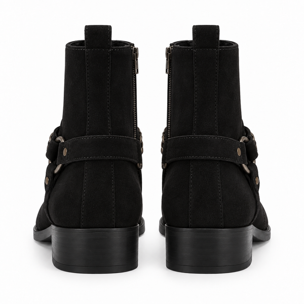 Valentino Chain-Accent Ankle Boots