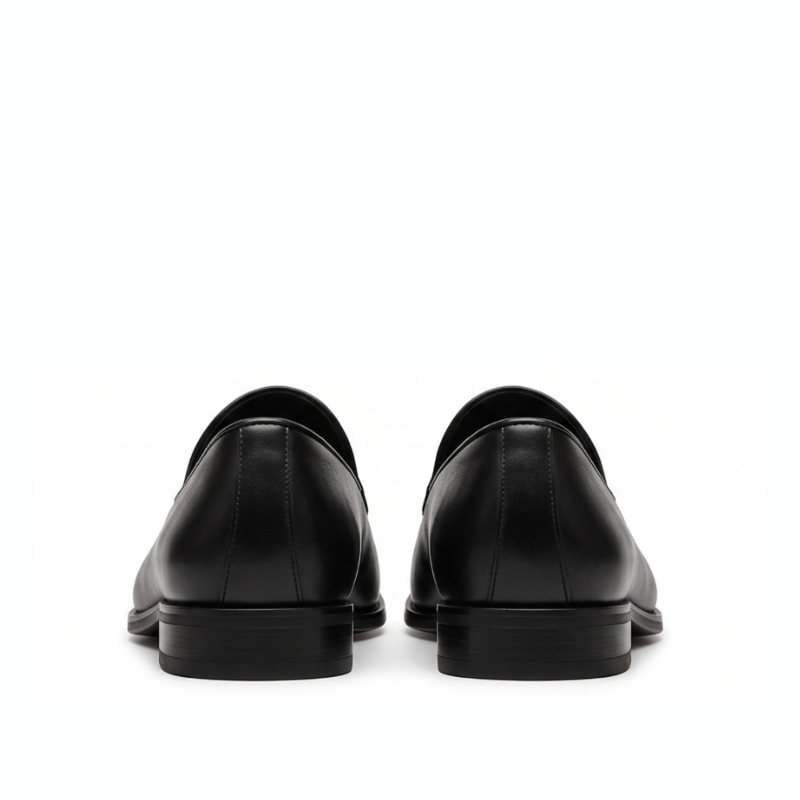 Valerio Textured Tassel Leather Loafer