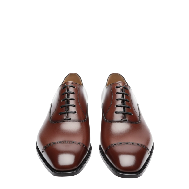 Verona Brogue Cap-Toe Oxford Shoes