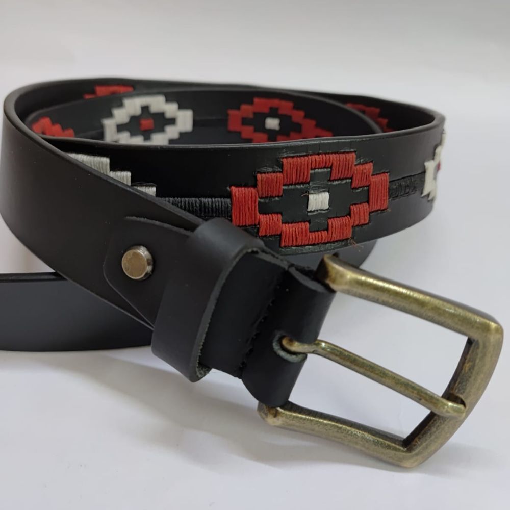 Crimson Thread Legacy Grain Leather Belt