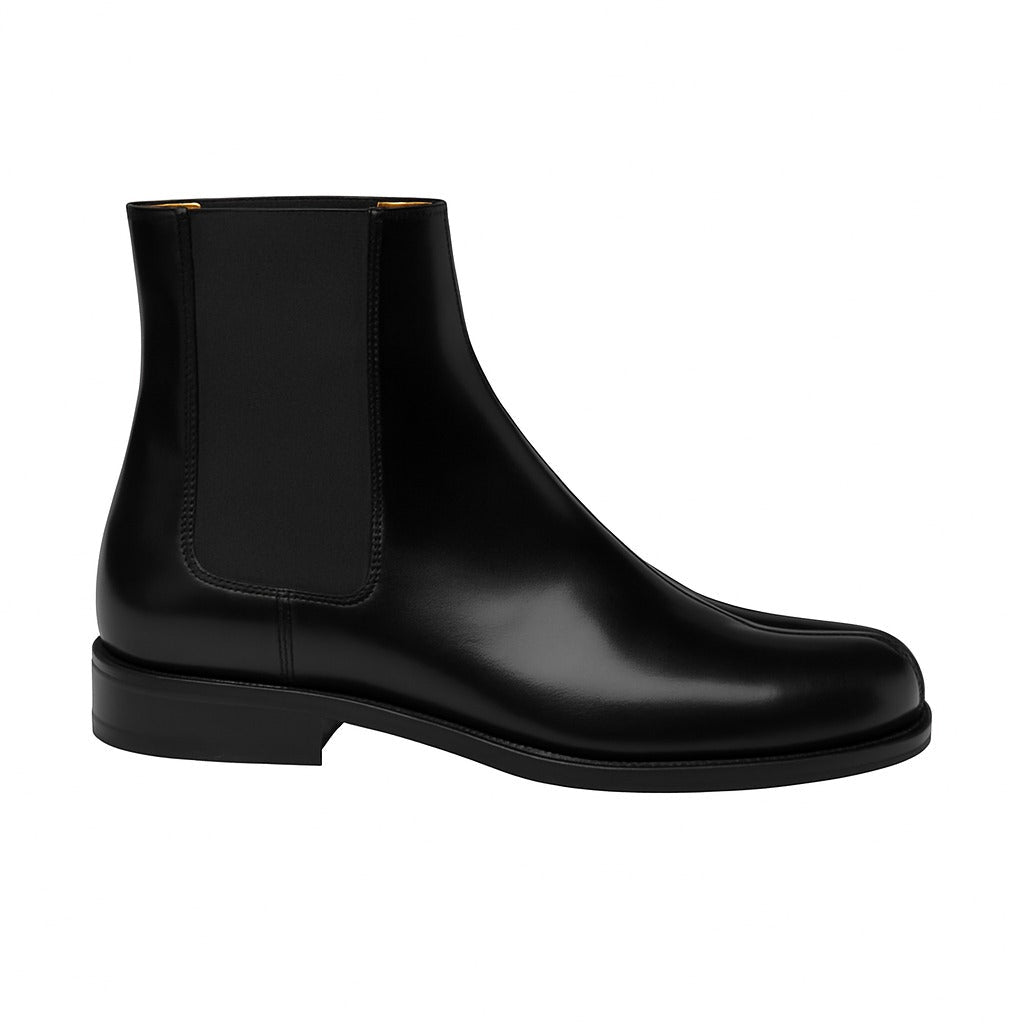 Men's Split-Toe High Ankle Exotic Boot
