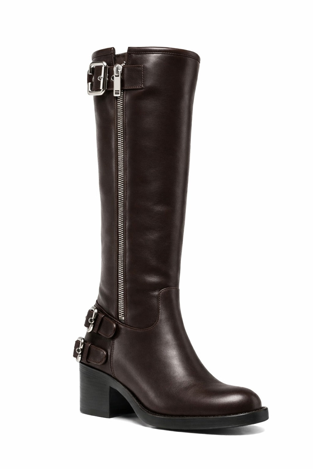 Women's Regalia Zipper Knee-high Buckle Boot