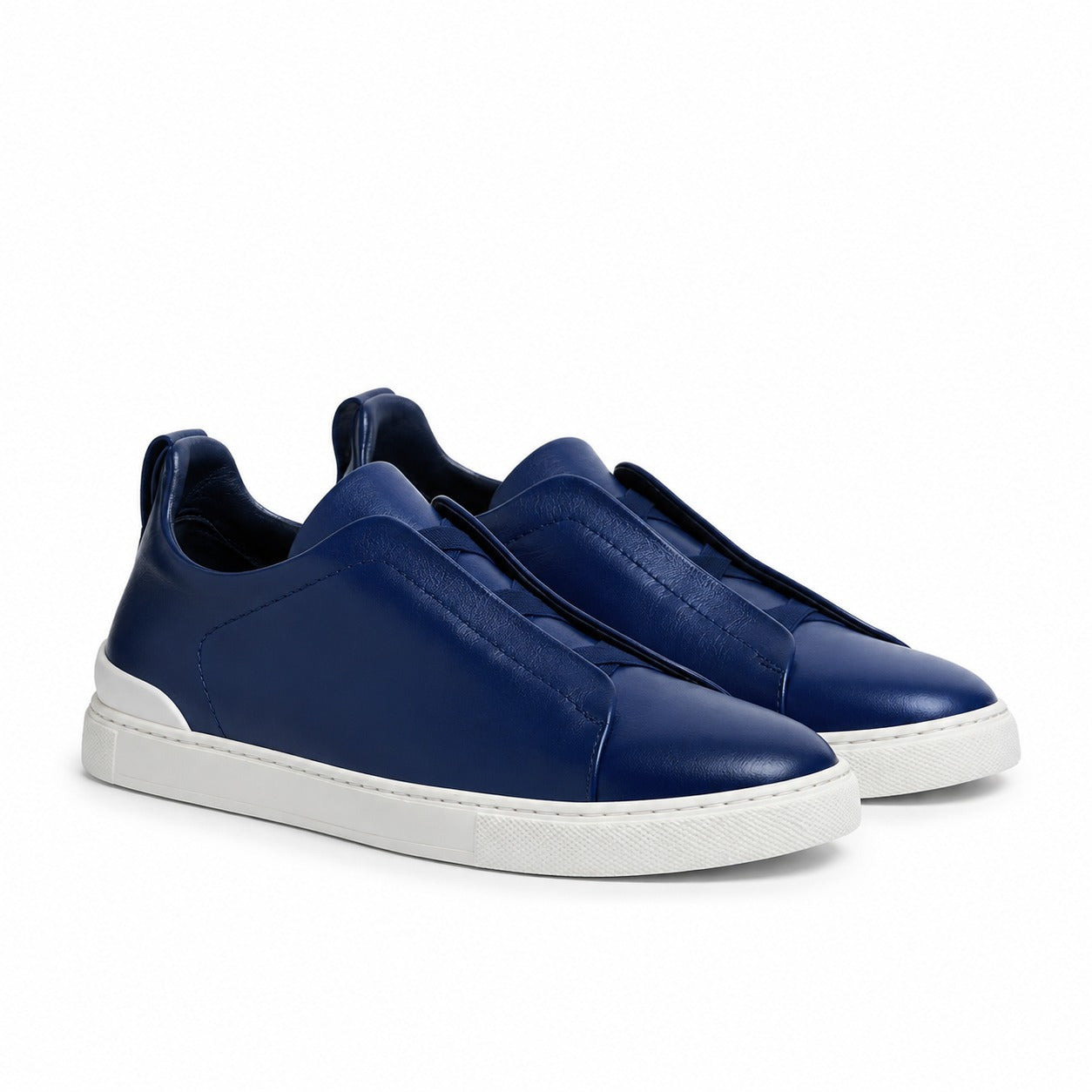 Luxury Edition Triple Stitch Leather Sneaker for Mens