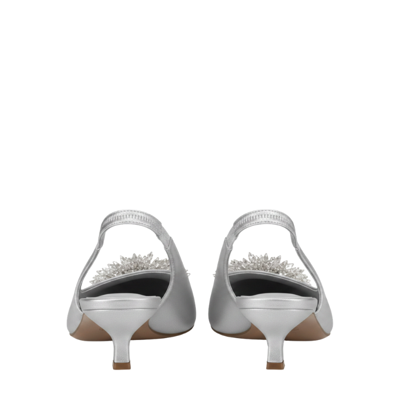 Women's Crystal Blossom Slingback Sandal