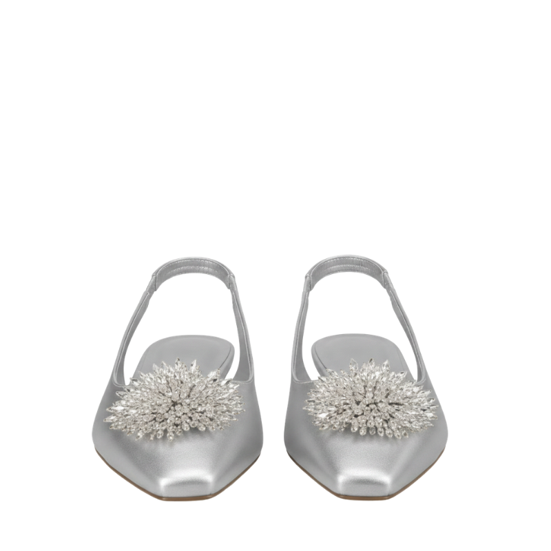 Women's Crystal Blossom Slingback Sandal