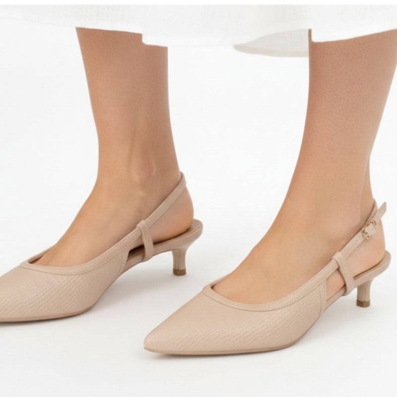 Women's Luxury Craft Kitten Heels