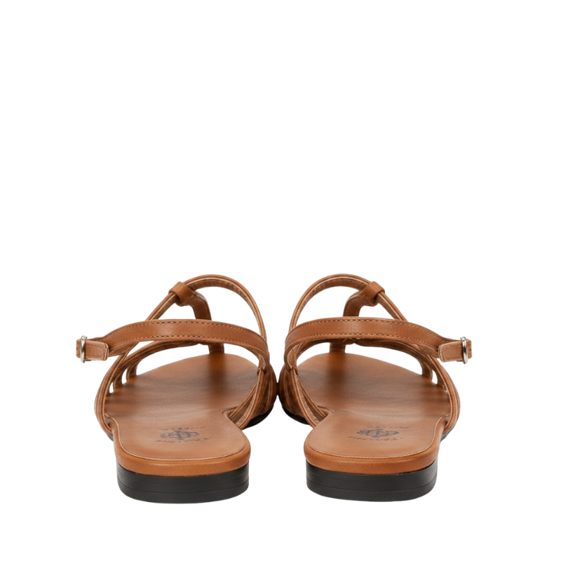 Women's Strappy Flat Luxury Italian Sandals