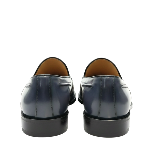 Zenvior Royal Leather Tassel Loafers