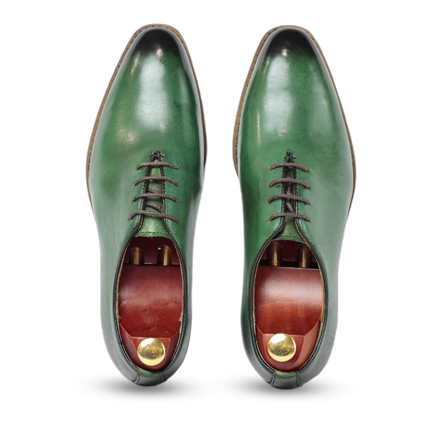 Zurich Green Oxford Shoe