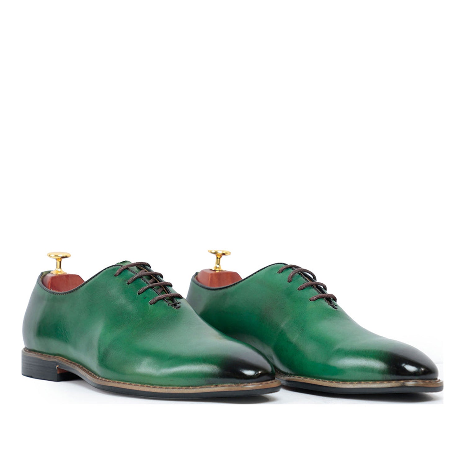 Green oxford heels best sale