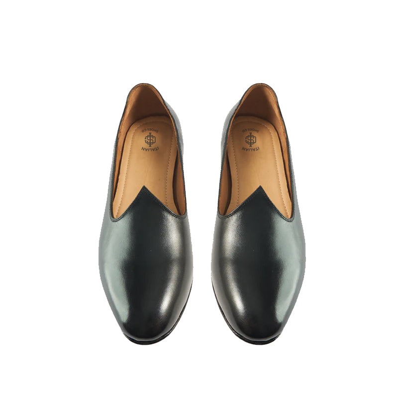 Leather Black Mens Jalsa Black Jutti
