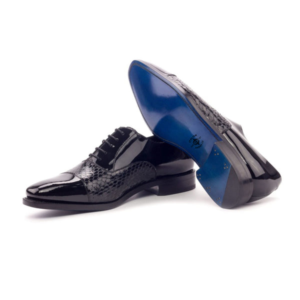 Python Leather Evening Shoes