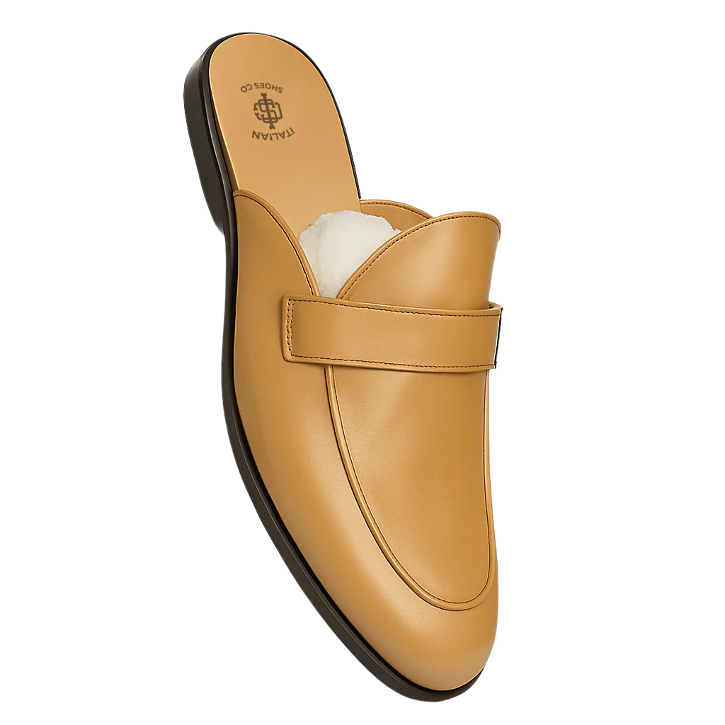 Single Strap Elegant Mule Black