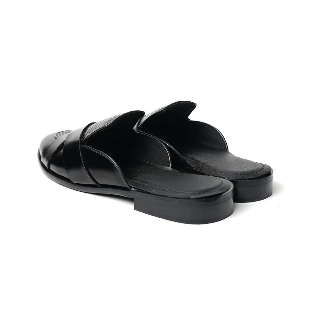 Limited Edition X Mule - Black Leather