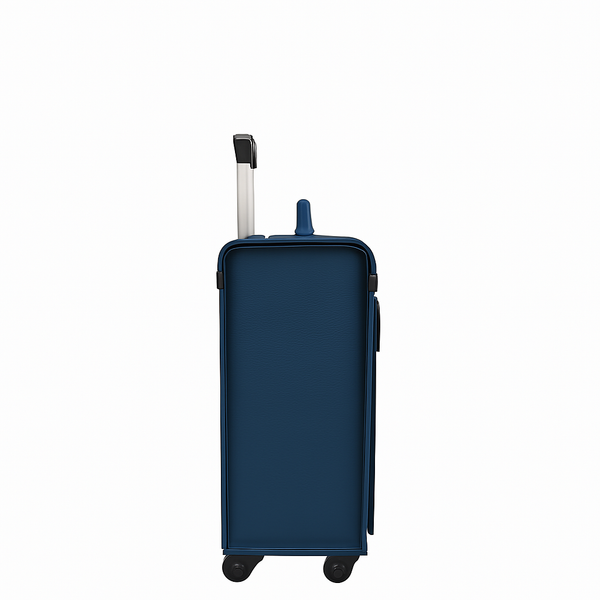 Premium Edition Italian Four Wheel Leather Trolley Bag