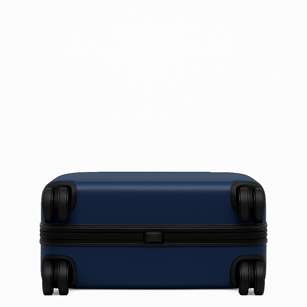 Luxury Wide Tan Trolley Luggage Bag